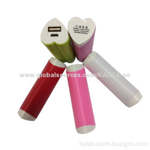 Power Banks with 2,600mAh Capacity